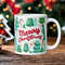 Xmas Tree Retro Style Coffee Mug With Sweets Magic Ceramic Mug Wraparound Mug Christmas Tree Mug Ho 0