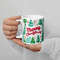 Xmas Tree Retro Style Coffee Mug With Sweets Magic Ceramic Mug Wraparound Mug Christmas Tree Mug Ho 4