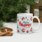 Retro Christmas Balls Christmas Retro Style Coffee Mug Magic Ceramic Mug Wraparound Mug Christmas T 5