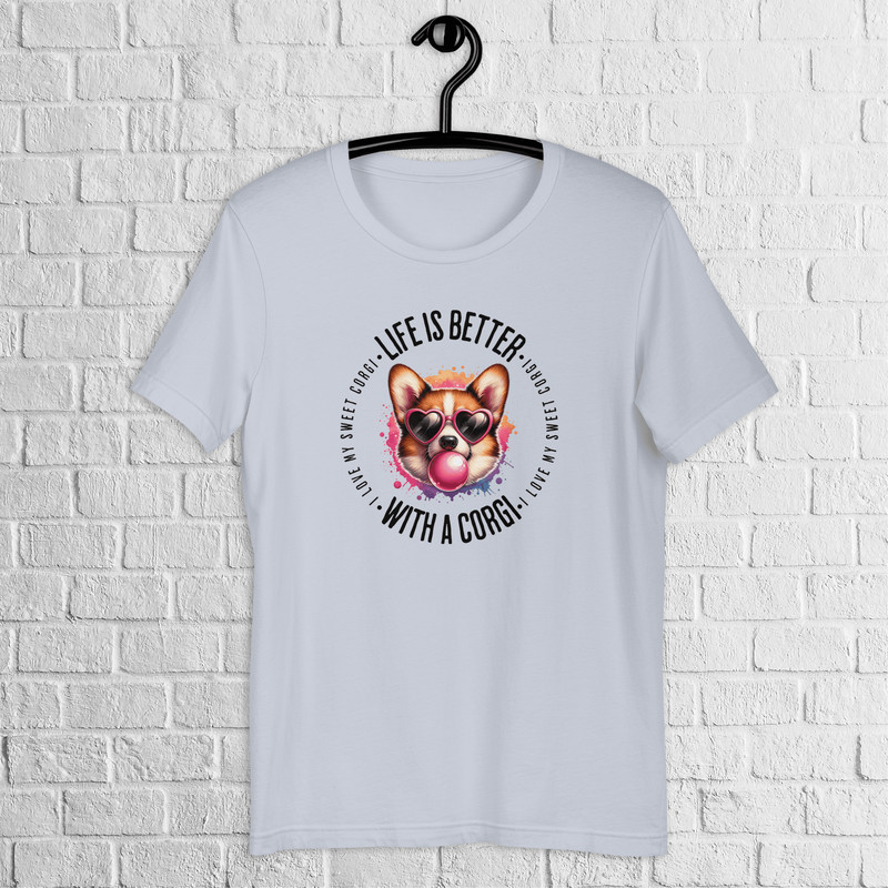 Funny Corgi Shirt Corgi Stylish Shirt Cute Corgi Dog Lover Shirt Trendy Corgi Gift Animal Lover Pet 2