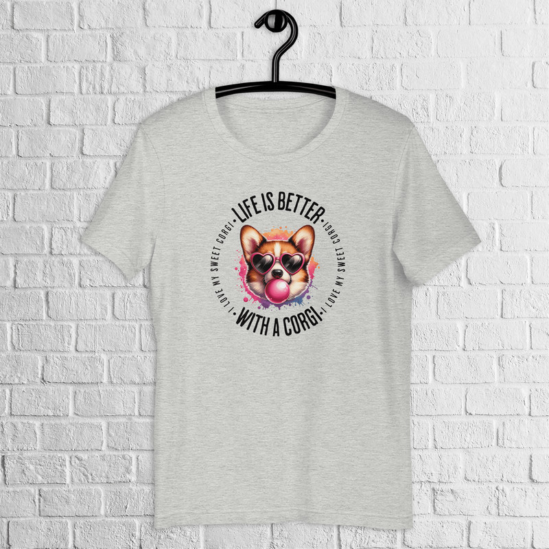 Funny Corgi Shirt Corgi Stylish Shirt Cute Corgi Dog Lover Shirt Trendy Corgi Gift Animal Lover Pet 3