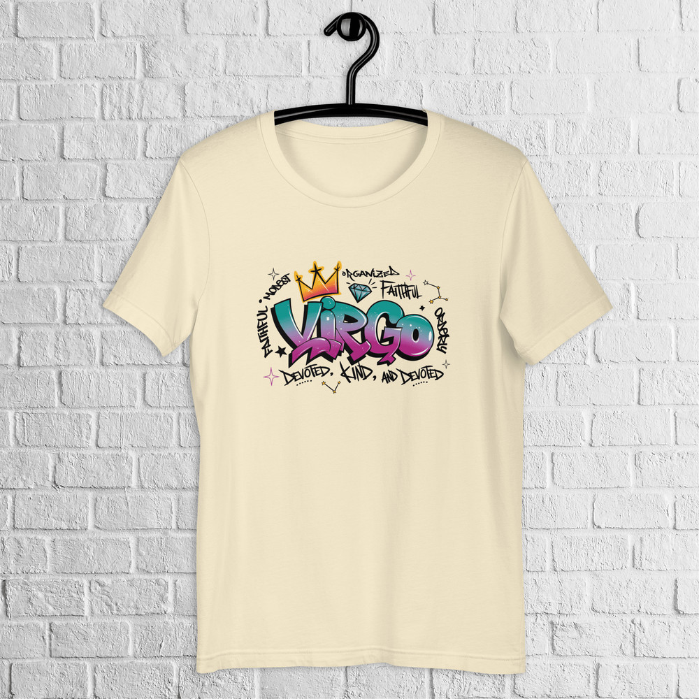 Virgo Zodiac Graffiti Shirt Virgo Birthday Gift Shirt Graffiti Street Art Shirt Astrology Sign Shir 4