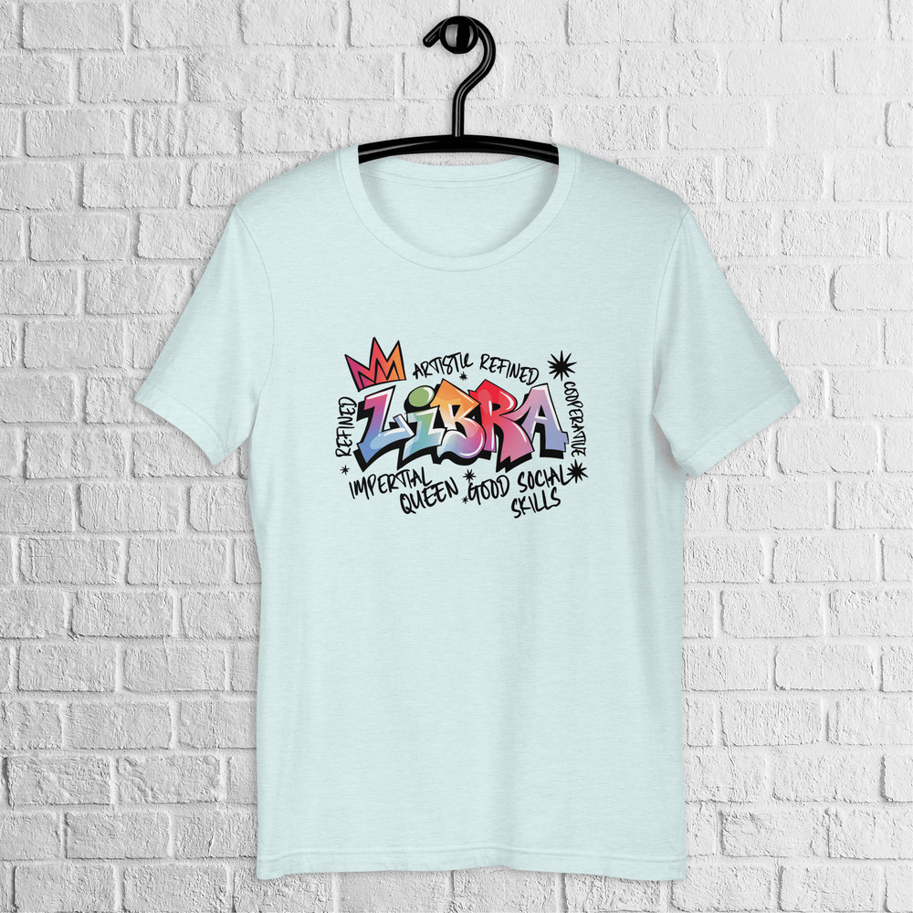 Libra Zodiac Graffiti Shirt Libra Birthday Gift Shirt Graffiti Street Art Shirt Astrology Sign Shir 5