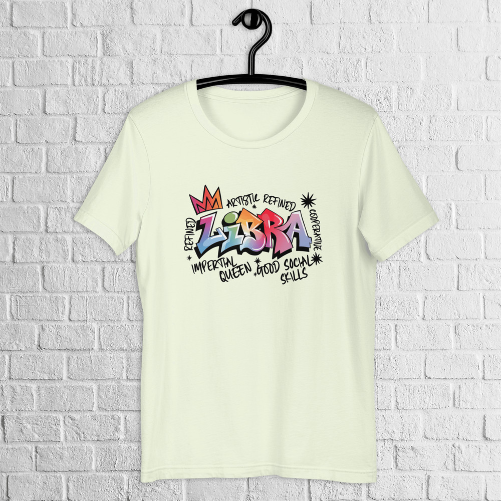 Libra Zodiac Graffiti Shirt Libra Birthday Gift Shirt Graffiti Street Art Shirt Astrology Sign Shir 6