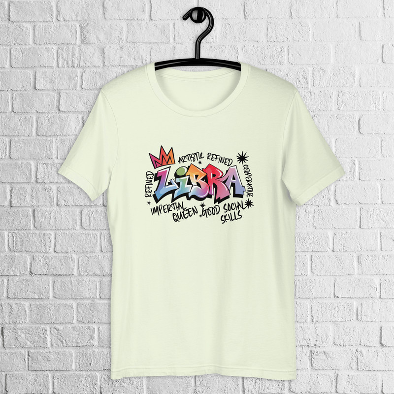 Libra Zodiac Graffiti Shirt Libra Birthday Gift Shirt Graffiti Street Art Shirt Astrology Sign Shir 6