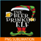 BEER28102374-The Beer Drinking Elf PNG Christmas Beer PNG Drunk Christmas PNG.png