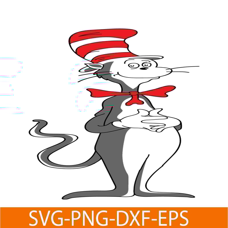 DS205122391-Happy Cat Standing SVG, Dr Seuss SVG, Cat In The Hat SVG DS205122391.png