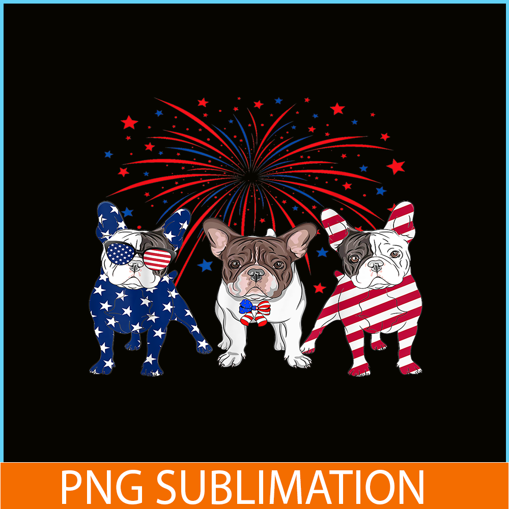 HL16102303-American Flag 4th Of July PNG, French Bulldog Dog PNG, Bulldog Mascot PNG.png