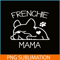 HL161023136-Frenchie Mama Sleepy Bulldog PNG, French Bulldog PNG, French Dog Artwork PNG.png