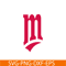 MLB204122309-Minnesota Twins The M Letter SVG, Major League Baseball SVG, Baseball SVG MLB204122309.png