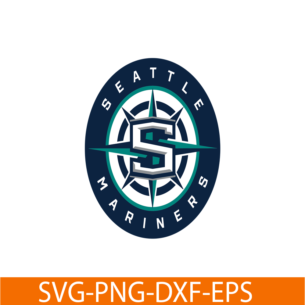 MLB2041223117-Seattle Mariners Unique Logo SVG, Major League Baseball SVG, Baseball SVG MLB2041223117.png