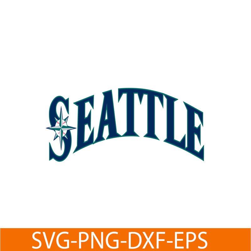 MLB2041223121-Seattle Text SVG, Major League Baseball SVG, Baseball SVG MLB2041223121.png