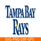 MLB2041223126-Tampa Bay Rays The Text SVG, Major League Baseball SVG, Baseball SVG MLB2041223126.png
