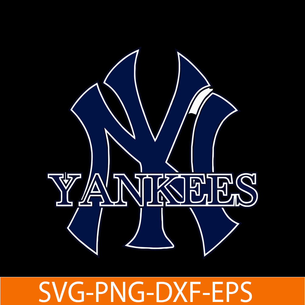 MLB204122332-NewYork Yankees Baseball Team SVG, Major League Baseball SVG, Baseball SVG MLB204122332.png