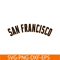 MLB204122392-San Francisco The Text SVG, Major League Baseball SVG, Baseball SVG MLB204122392.png