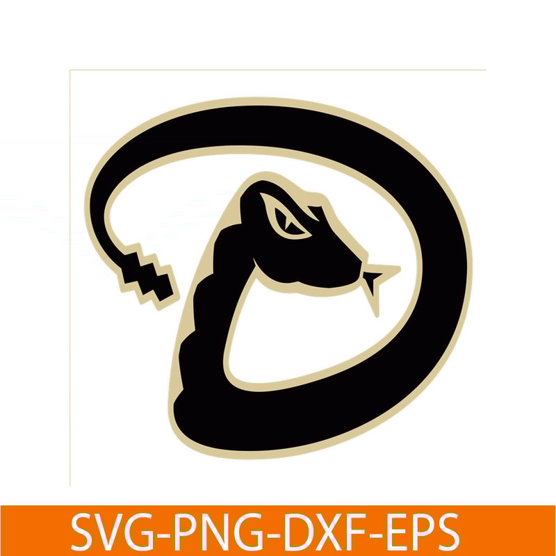 MLB30112307-Arizona D-Backs Snake SVG PNG DXF EPS AI, Major League Baseball SVG, MLB Lovers SVG MLB30112307.png
