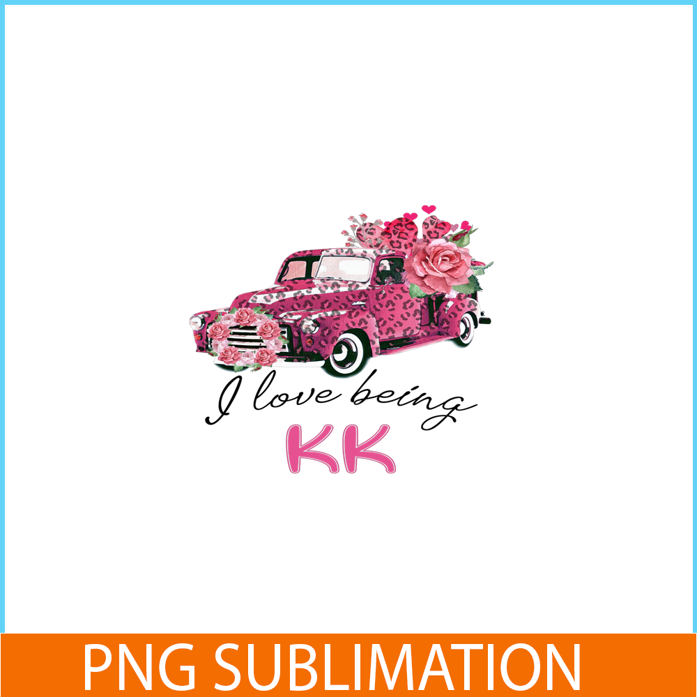 VLT19102350-I Love Being KK PNG, Pink Valentine PNG, Valentine Holidays PNG.png