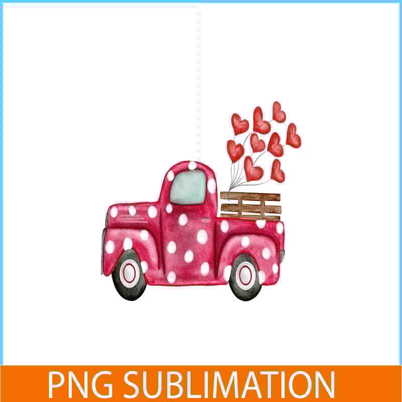 VLT211023100-Love Truck PNG, Sweet Valentine PNG, Valentine Holidays PNG.png