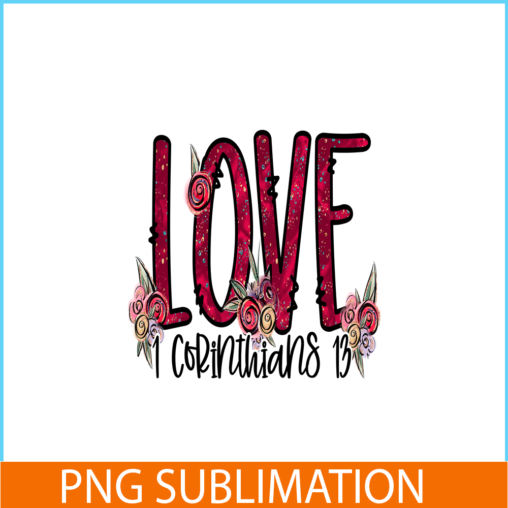 VLT21102319-Love Corinthians PNG, Retro Valentine PNG, Valentine Holidays PNG.png