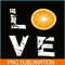 VLT21102324-Orange Love PNG, Retro Valentine PNG, Valentine Holidays PNG.png
