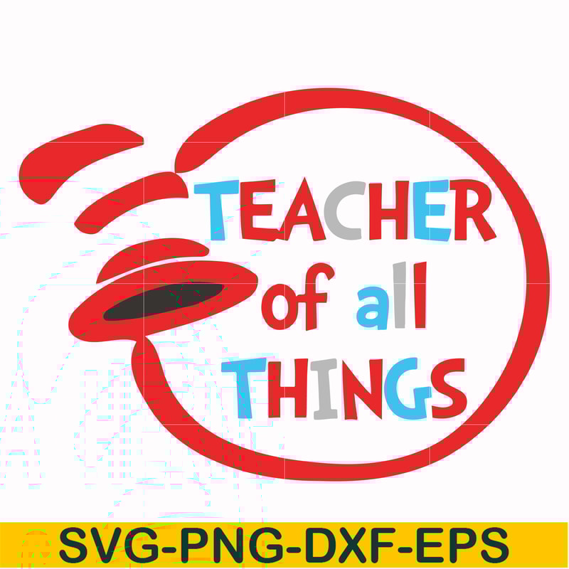 DR00060-Teacher of all things svg, png, dxf, eps file DR00060.jpg