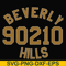 FN000652-Beverly 90210 hills svg, png, dxf, eps file FN000652.jpg