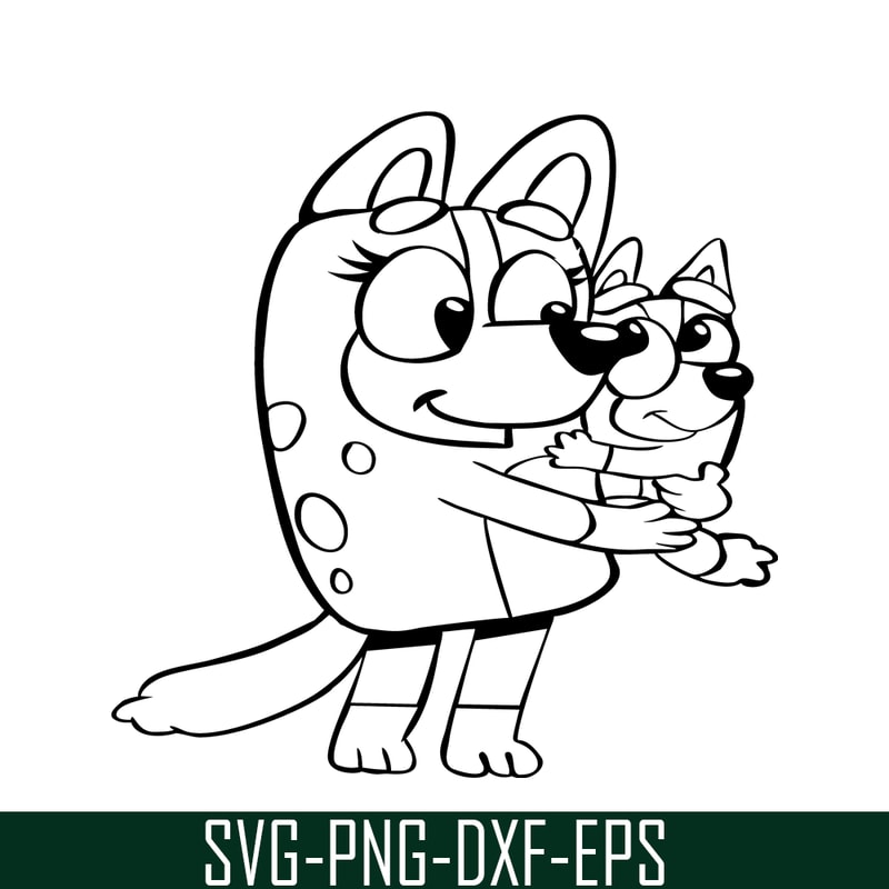 BL22112321-Mom And Daughter SVG PNG DXF EPS Bluey Family SVG Bluey SVG.png