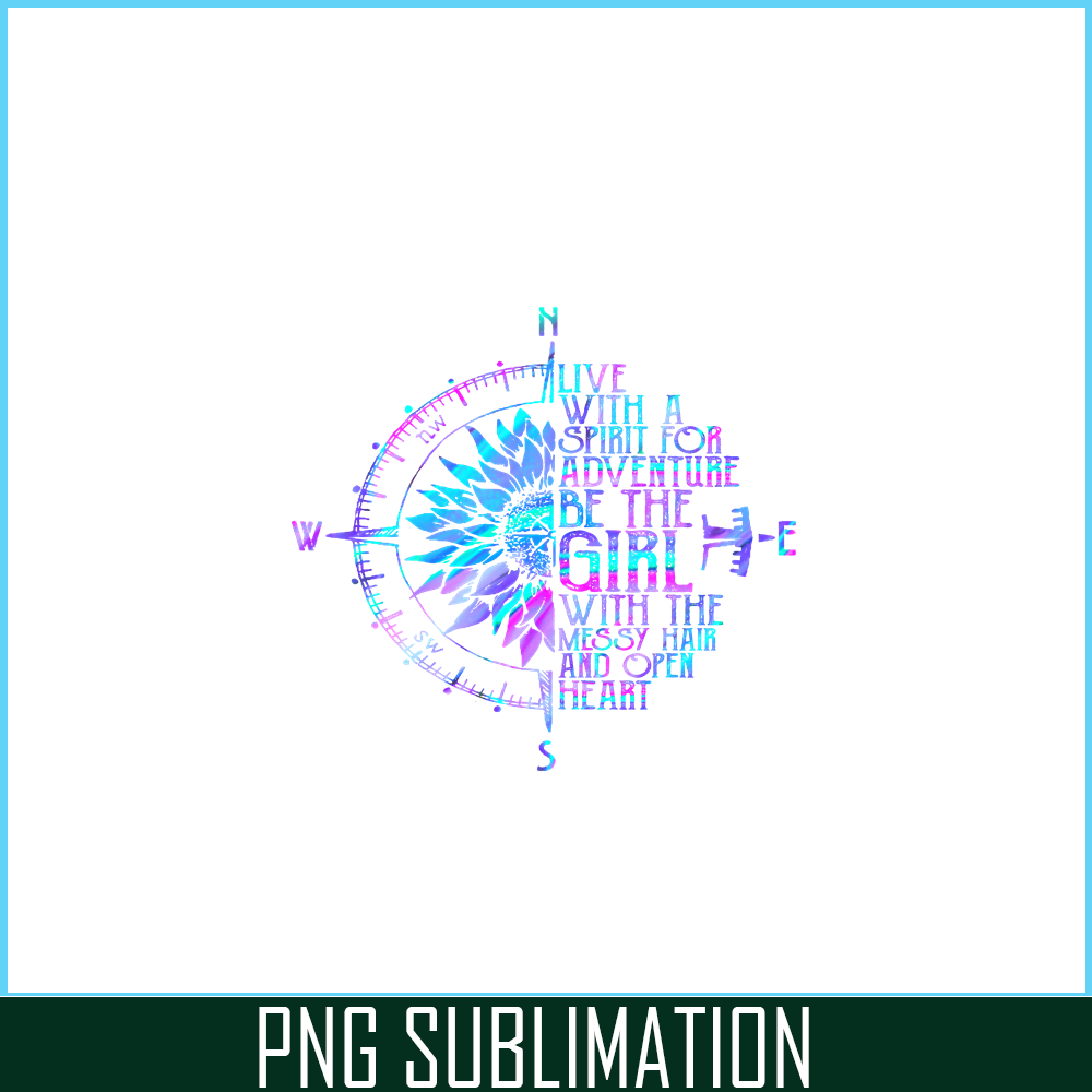 CAMP07112370-Live With A Spirit For Adventure PNG Camping PNG Purple Blue Sunflowers PNG.png