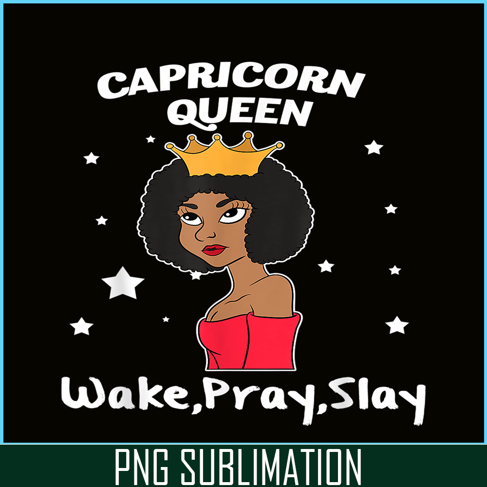 CPB28102311-Capricorn Black Queen Women PNG Zodiac Sign PNG Capricorn Character PNG.png