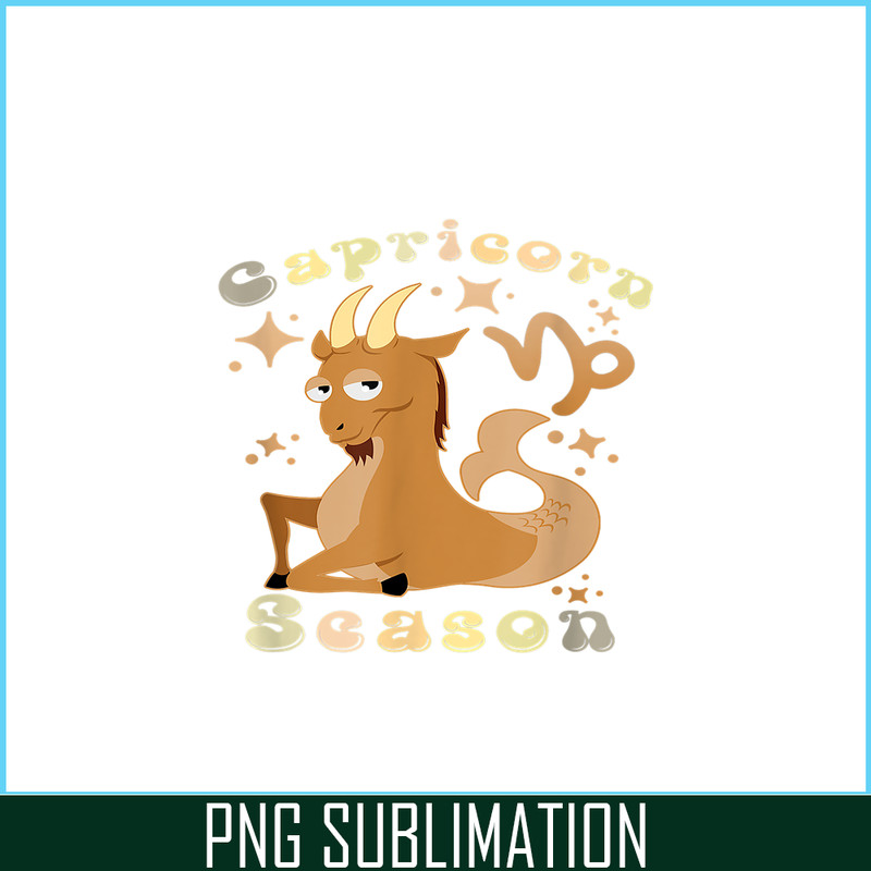 CPB28102337-Capricorn Season PNG Zodiac Sign PNG Horoscope Cartoon PNG.png