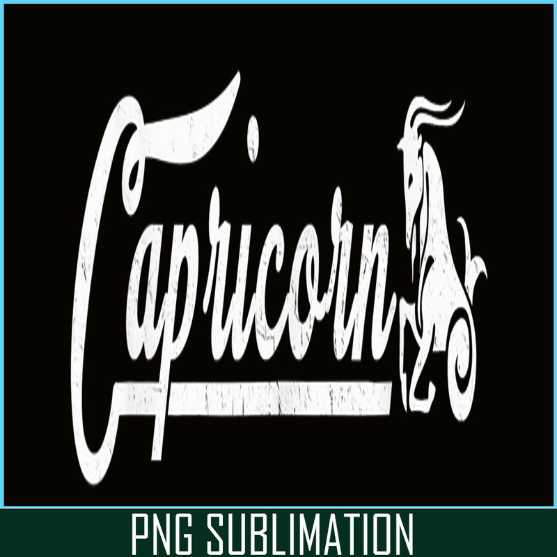 CPB28102345-Capricorn Zodiac PNG January Birthday PNG The Goat Zodiac PNG.png