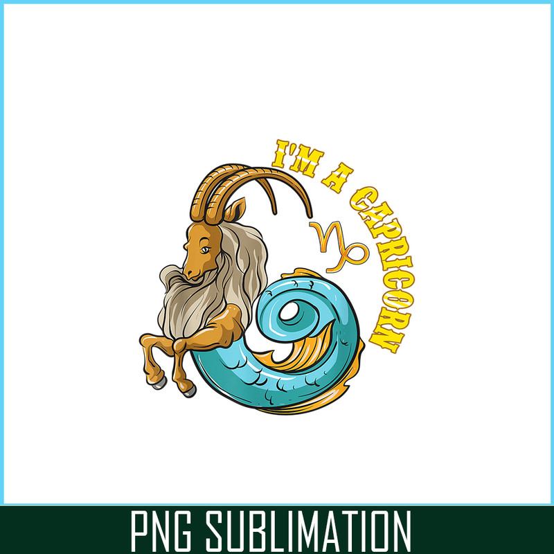 CPB28102387-Zodiac Sign PNG I Am A Capricorn PNG Goat Zodiac PNG.png
