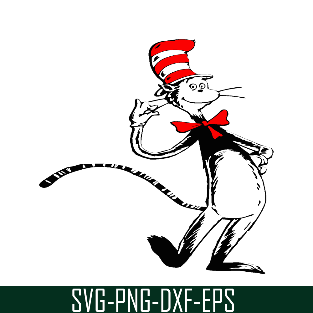 DS205122332-The Cat With His Red Hat SVG, Dr Seuss SVG, Cat In The Hat SVG DS205122332.png
