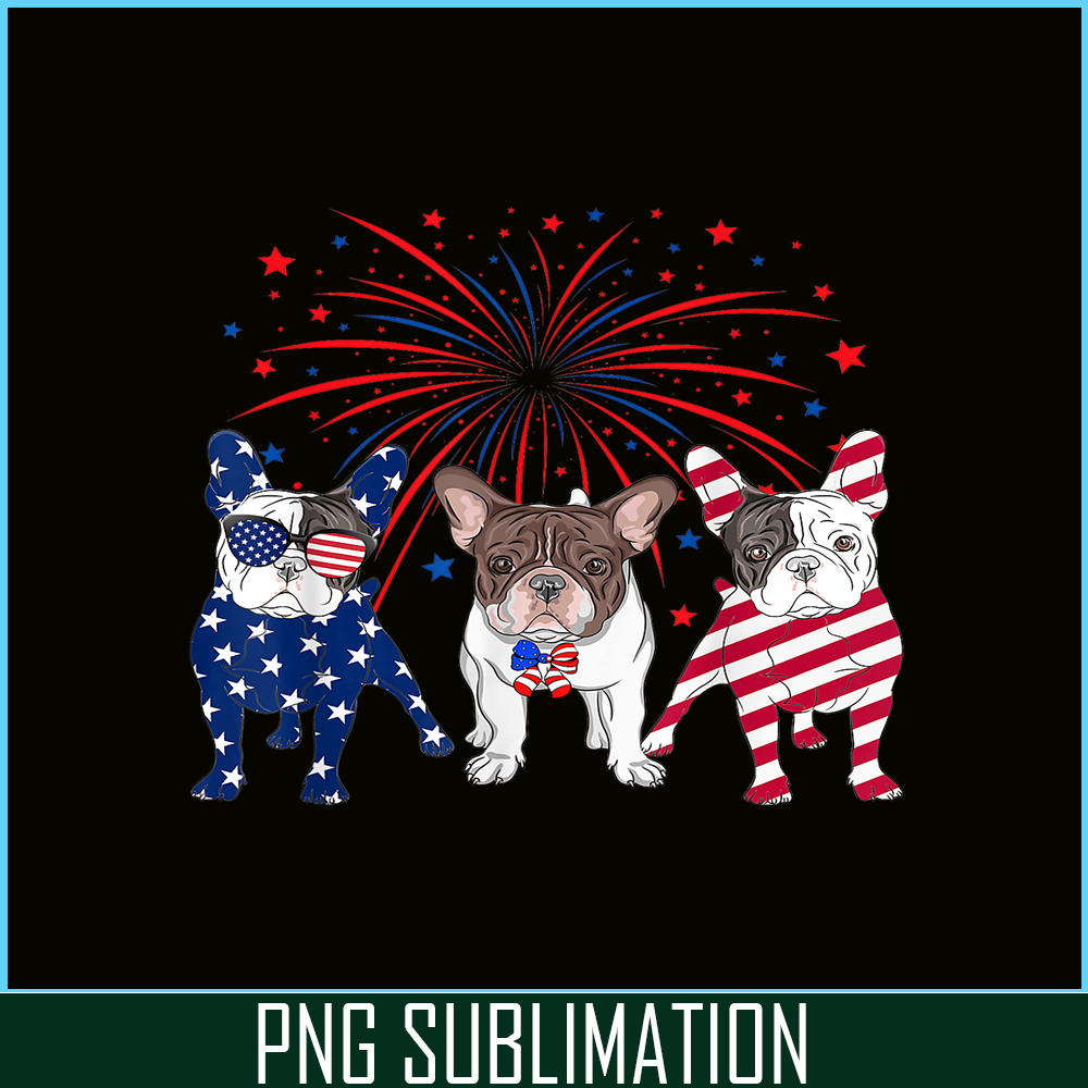 HL16102303-American Flag 4th Of July PNG, French Bulldog Dog PNG, Bulldog Mascot PNG.png