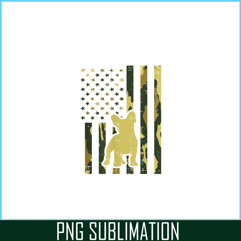 HL16102312-Camo US Flag PNG, French Bulldog PNG, Frenchie Patriot Dog Lover PNG.png