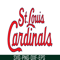 MLB2041223101-St. Louis Cardinals Red Text SVG, Major League Baseball SVG, Baseball SVG MLB2041223101.png