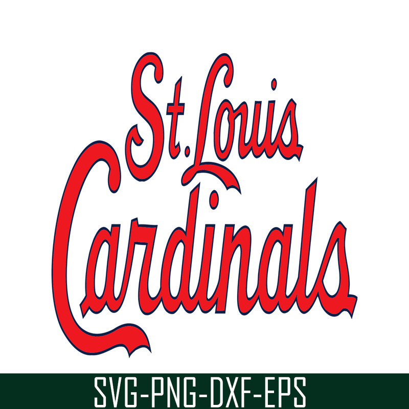 MLB2041223101-St. Louis Cardinals Red Text SVG, Major League Baseball SVG, Baseball SVG MLB2041223101.png