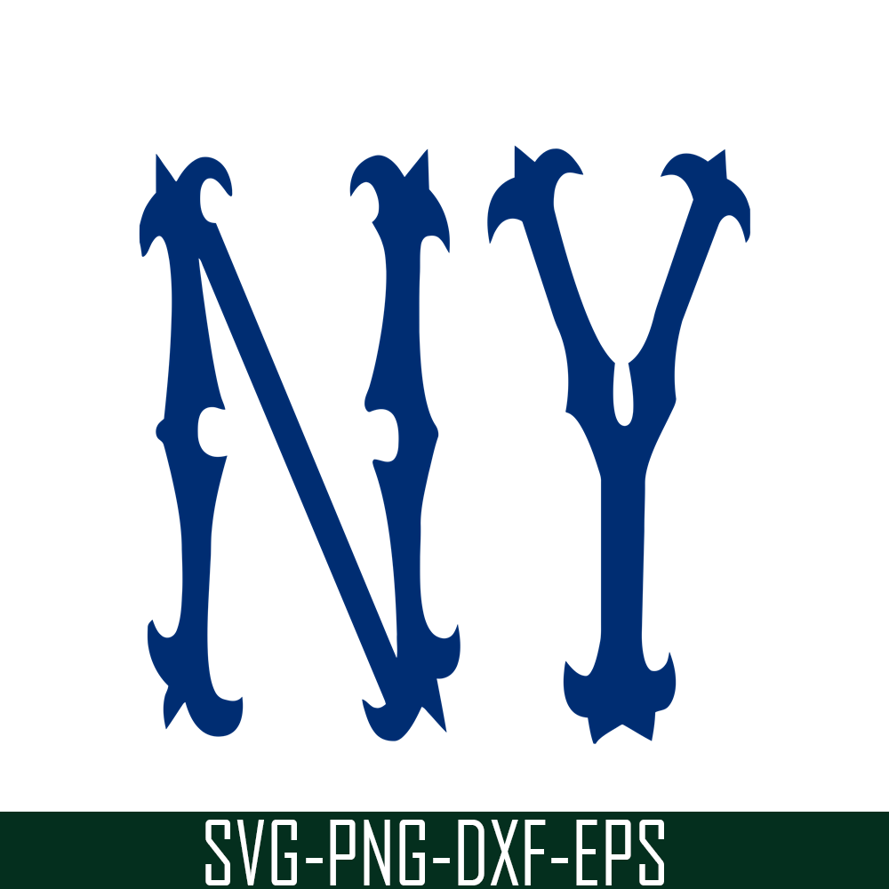 MLB204122338-NY Yankees The Blue Font SVG, Major League Baseball SVG, Baseball SVG MLB204122338.png
