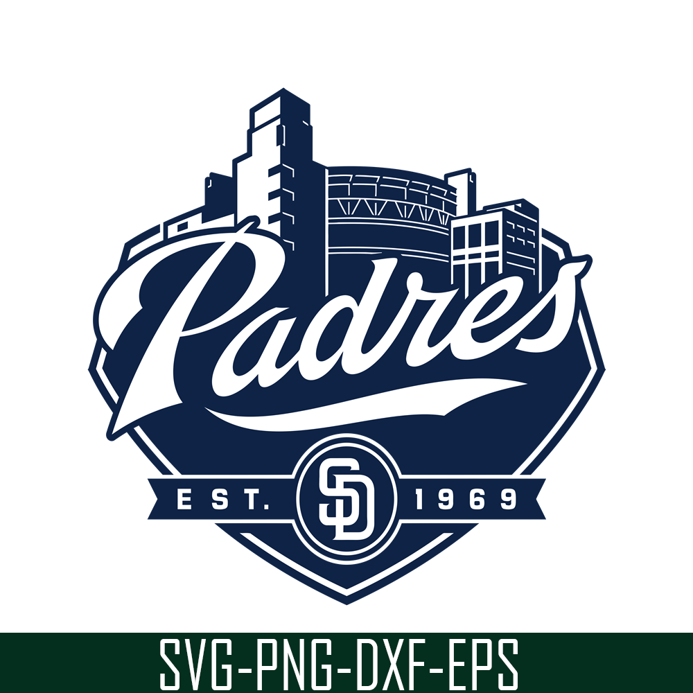 MLB204122377-San Diego Padres EST 1969 SVG, Major League Baseball SVG, Baseball SVG MLB204122377.png