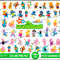 The backyardigans svg bundle, backyardigans clip art, uniqua, Pablo, tyrone, austin, tasha.jpg