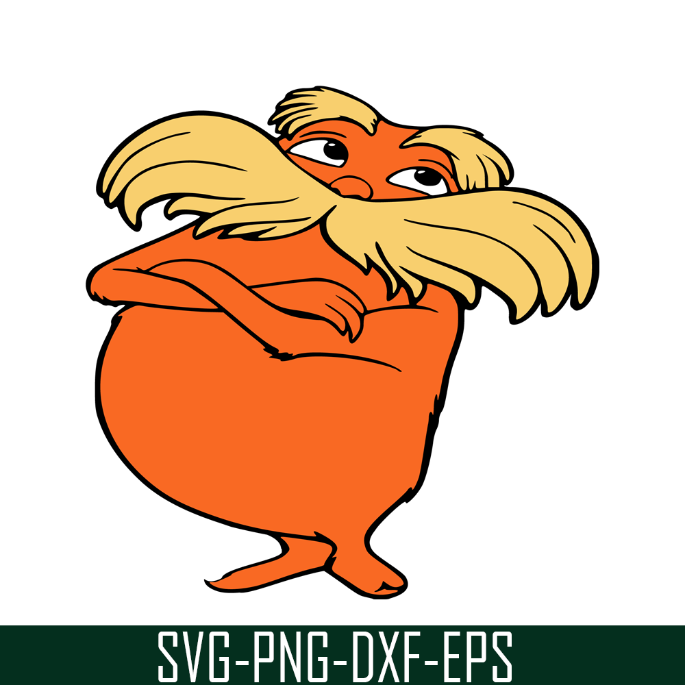 DS105122314-Lorax Character SVG, Dr Seuss SVG, Dr. Seuss' the Lorax SVG DS105122314.png