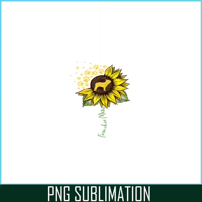 HL161023142-Frenchie Sunflower Bulldog PNG, French Bulldog PNG, French Dog Artwork PNG.png