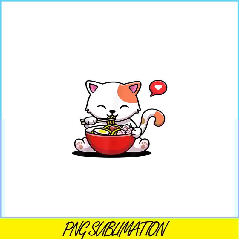 ANI31102304-Kitty Enjoy Ramen PNG, Anime Manga PNG, Japanese Food PNG.png