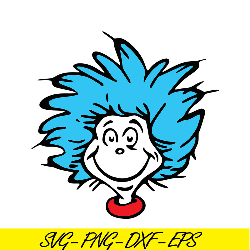 DS104122338-Thing 2 Character SVG, Dr Seuss SVG, Cat in the Hat SVG DS104122338.png