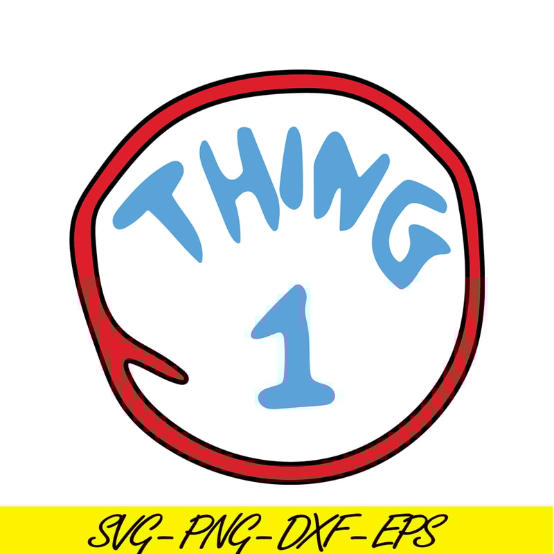 DS104122371-Thing 1 SVG, Dr Seuss SVG, Cat in the Hat SVG DS104122371.png