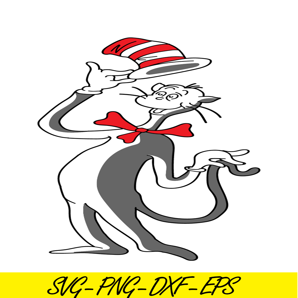 DS205122388-Happy Cat With The Hat SVG, Dr Seuss SVG, Cat In The Hat SVG DS205122388.png