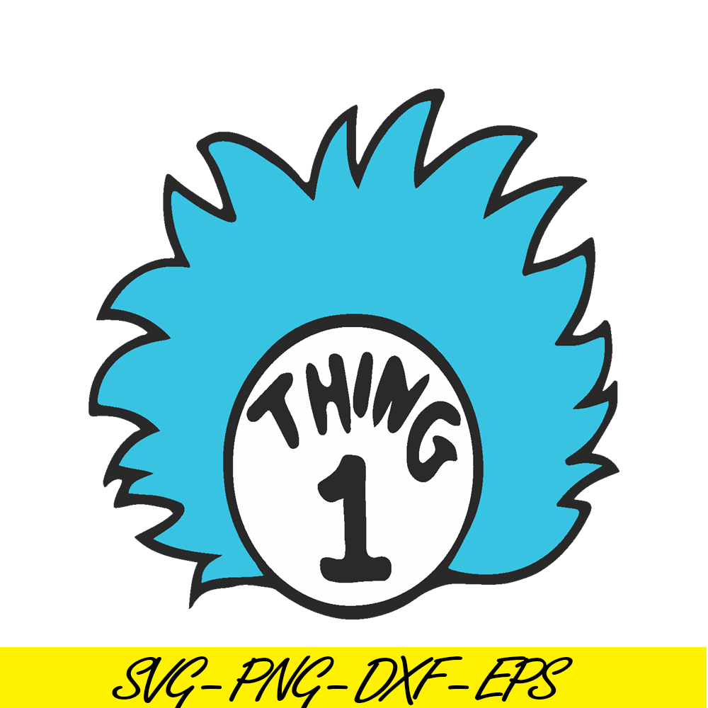 DS205122399-Thing 1 Head SVG, Dr Seuss SVG, Cat In The Hat SVG DS205122399.png