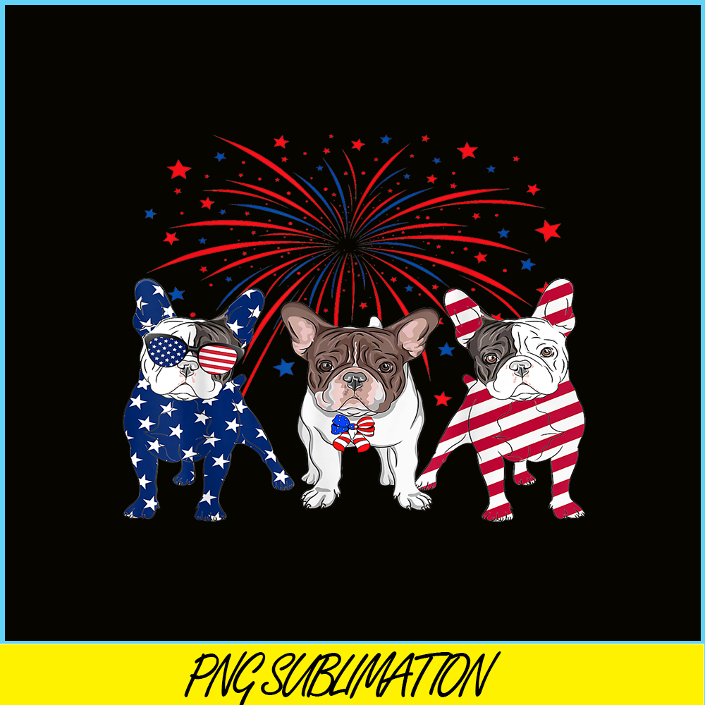 HL16102303-American Flag 4th Of July PNG, French Bulldog Dog PNG, Bulldog Mascot PNG.png