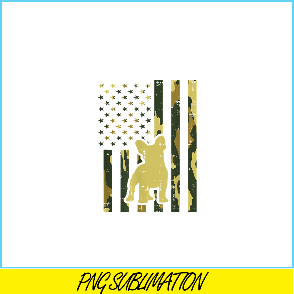 HL16102312-Camo US Flag PNG, French Bulldog PNG, Frenchie Patriot Dog Lover PNG.png