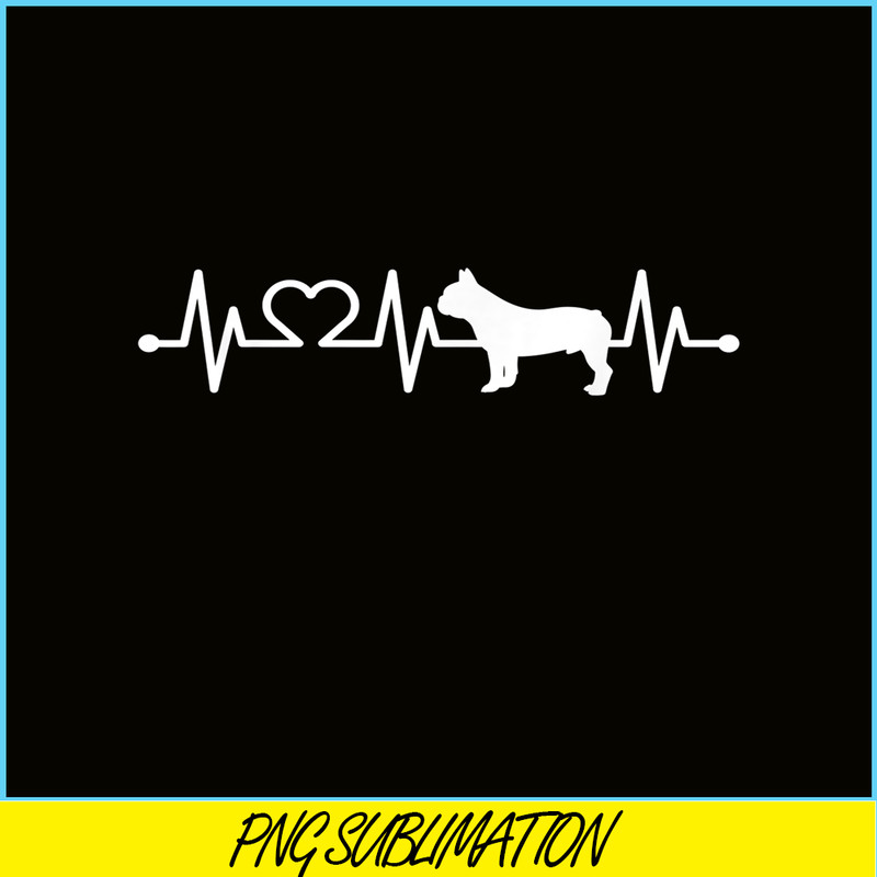 HL161023159-Heartbeat French Bulldog PNG, Frenchie Bulldog PNG, French Dog Artwork PNG.png